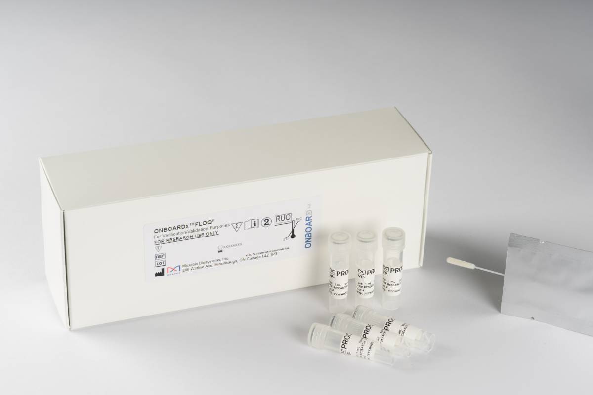 ONBOARDx™ FLOQ®C. <i>difficile</i> Panel Swab Kit (RUO)