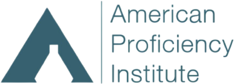 API (American Proficiency Institute) Logo