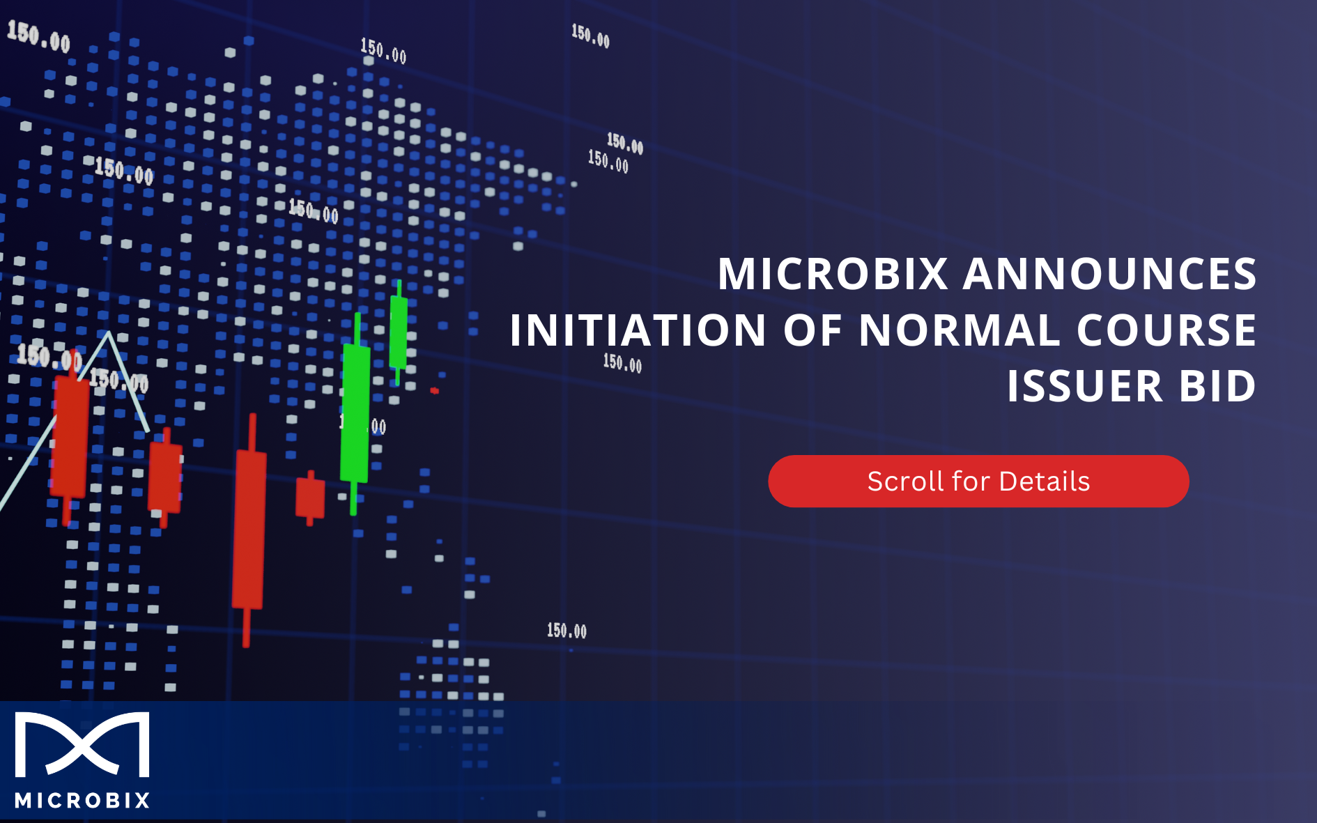 Microbix Announces Initiation of Normal Course Issuer Bid