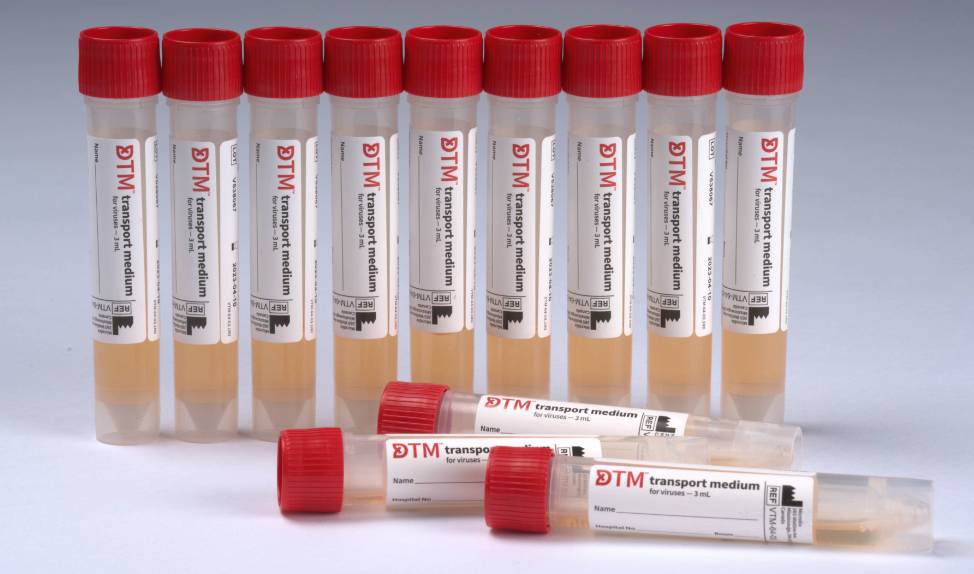 Viral Transport Medium (DxTM™), and Quality Assessment Products (QAPs™)